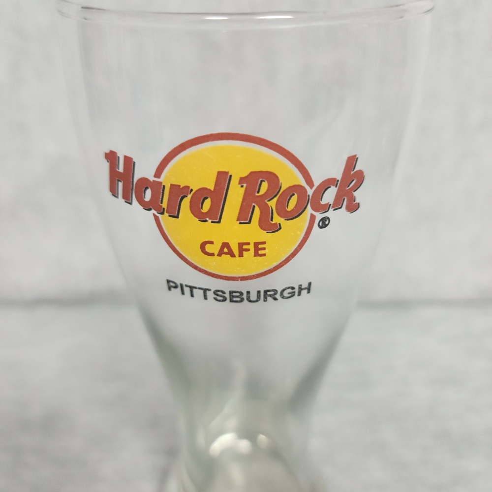 Hard Rock Cafe Pittsburgh Pilsner Glass